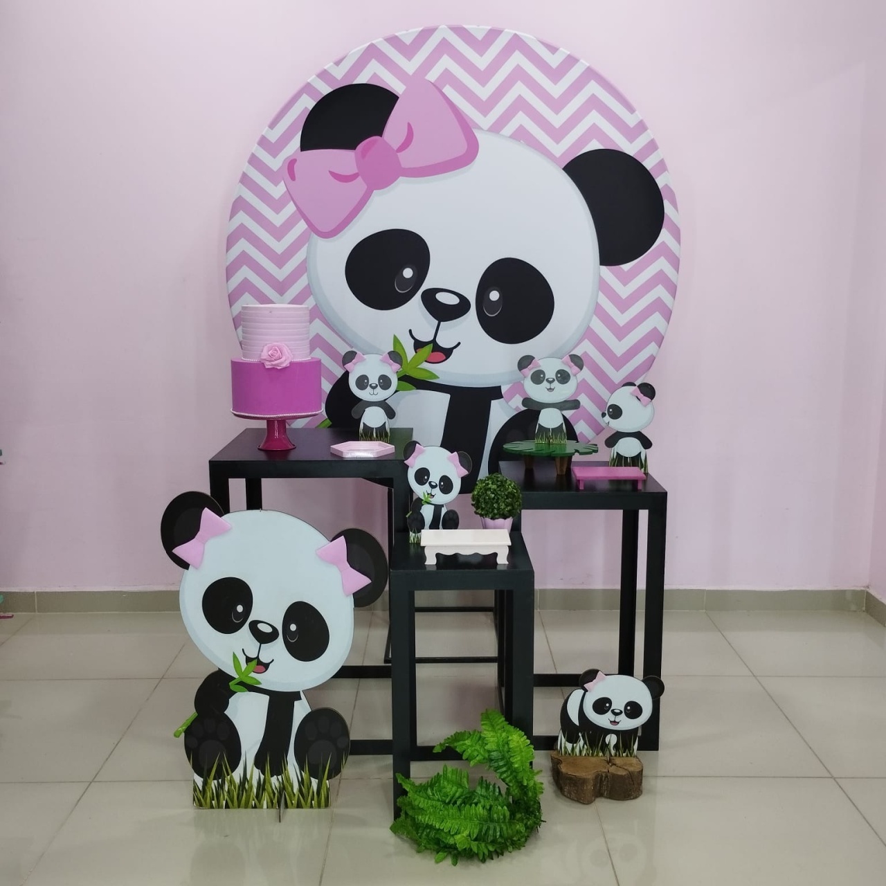 Kit Urso Panda Numero 8 - pampegueemonte