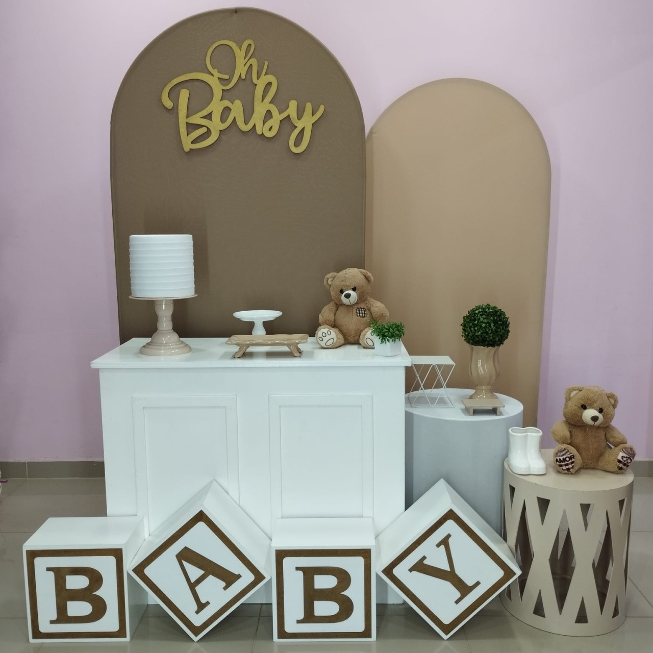 Kit Chá de Bebe Nude Numero 7 - pampegueemonte