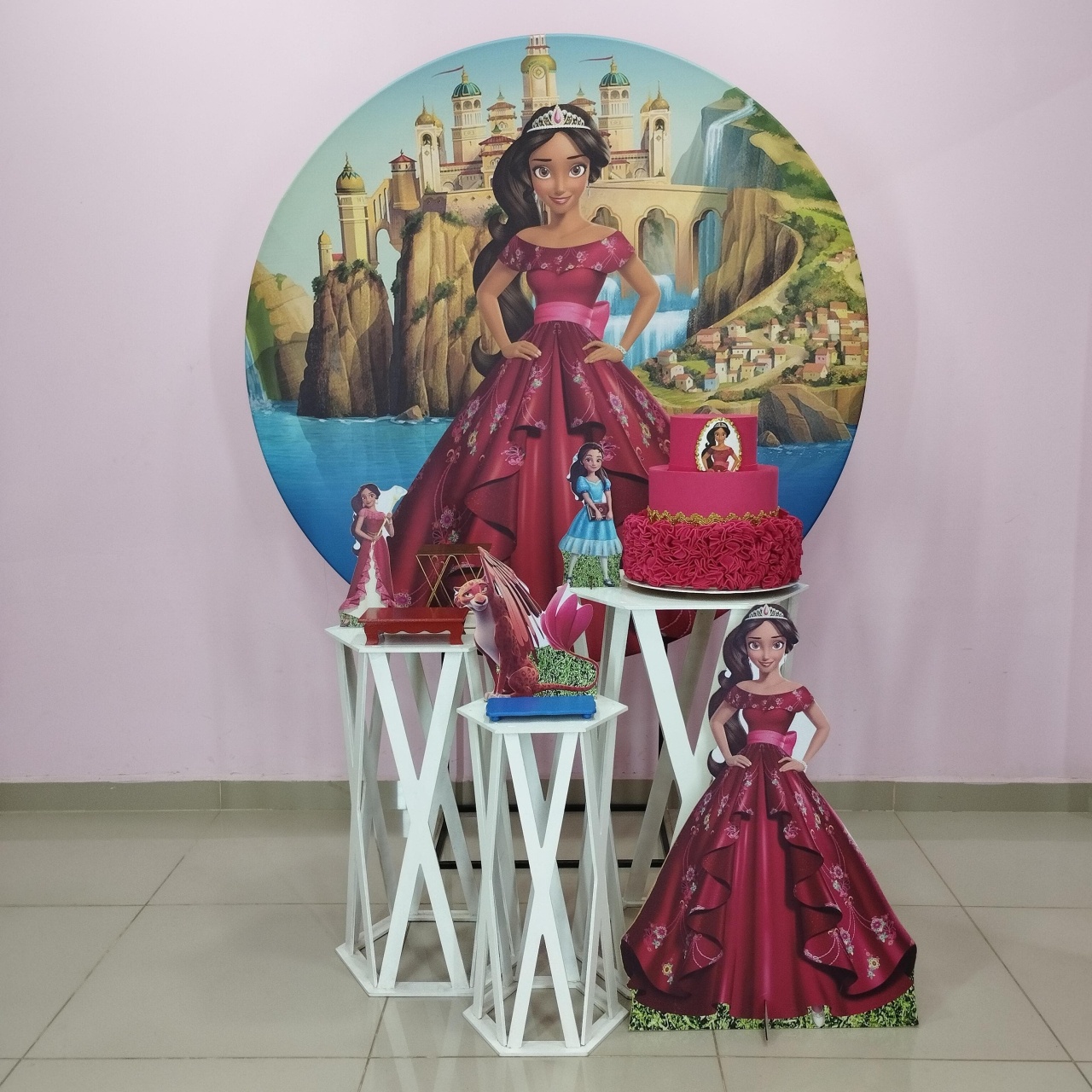 Kit Princesa Elena de Avalor Numero 4 - pampegueemonte