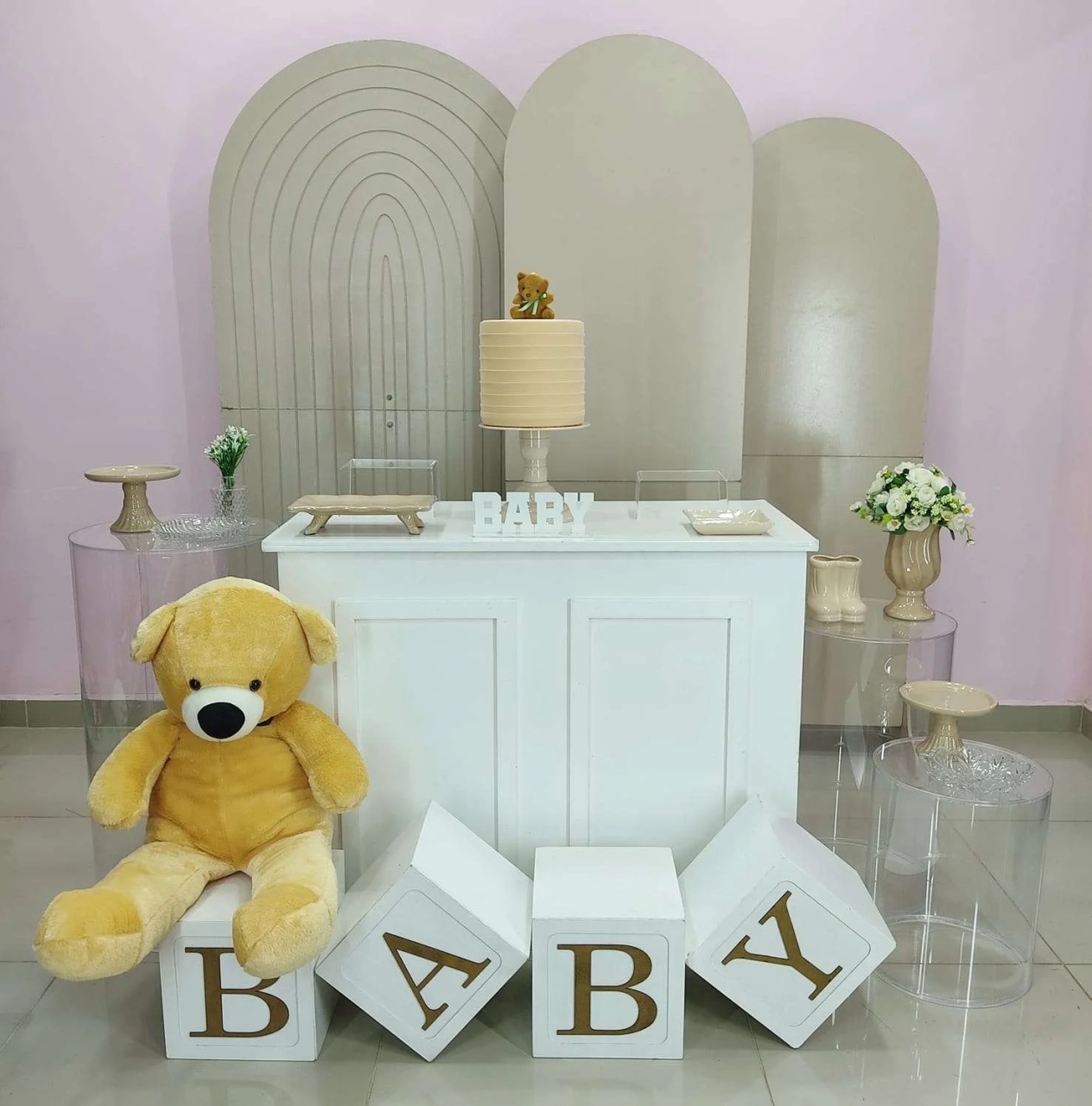 Kit Chá de Bebe Nude Numero 5 - pampegueemonte