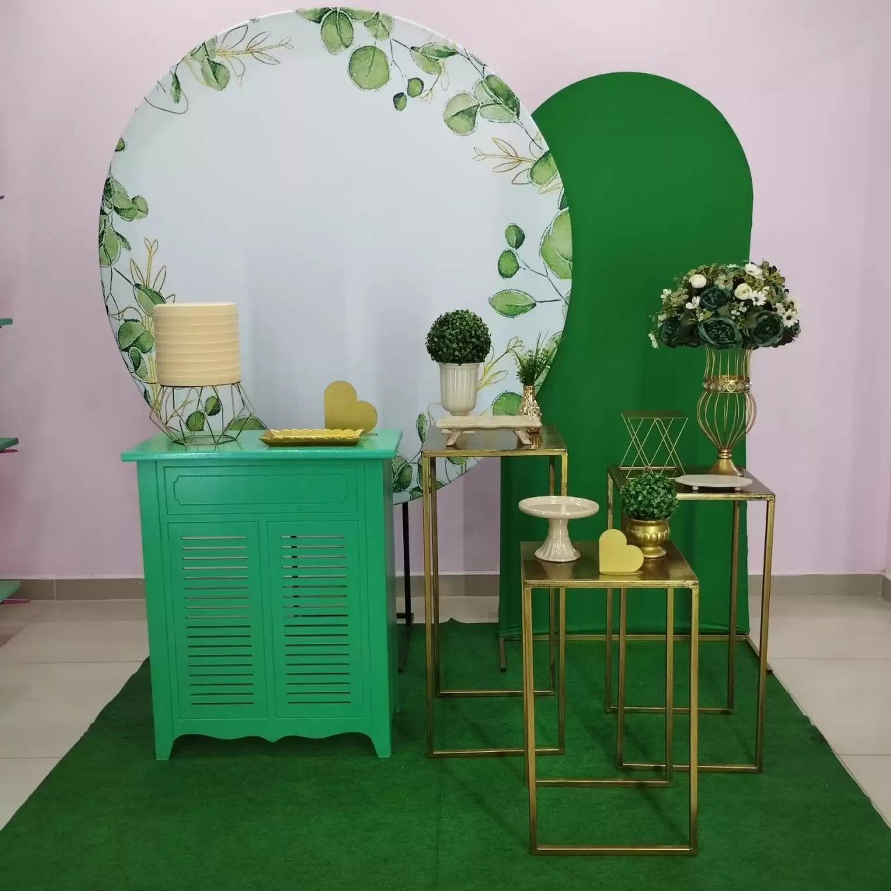 Kit Adulto Floral Verde Numero 2 - pampegueemonte