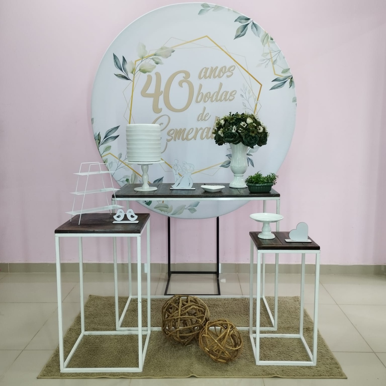 Kit Bodas de Esmeralda Numero 13 - pampegueemonte