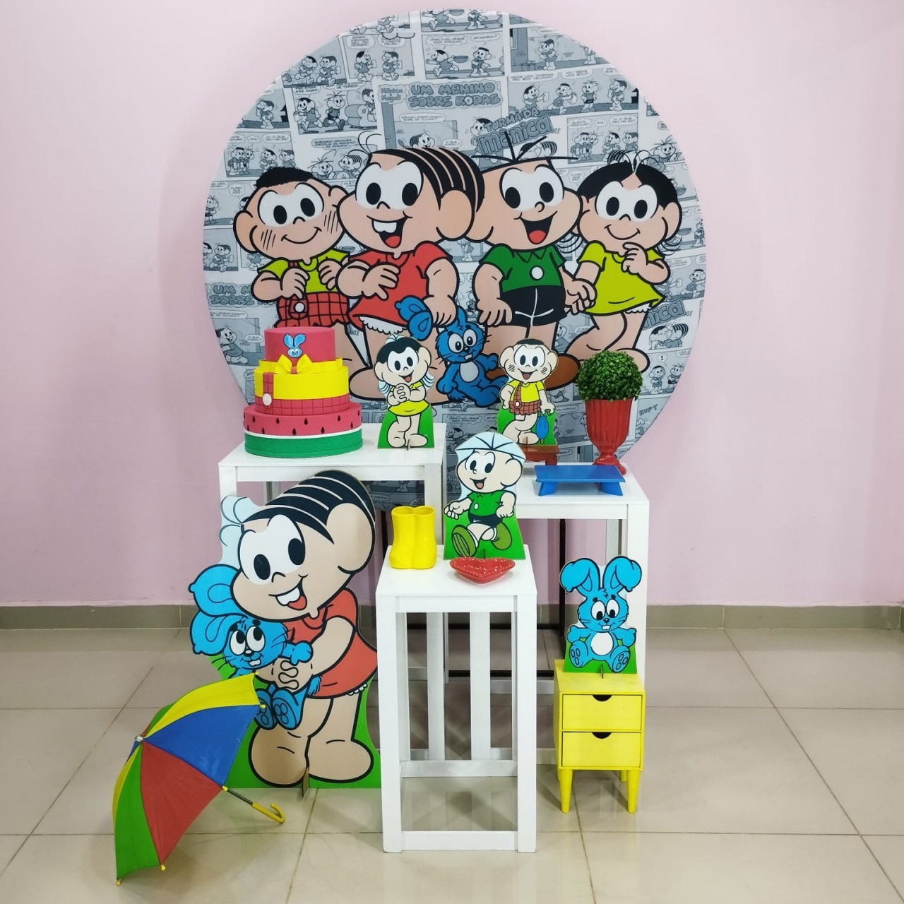 Kit Turma da Monica Numero 6 - pampegueemonte