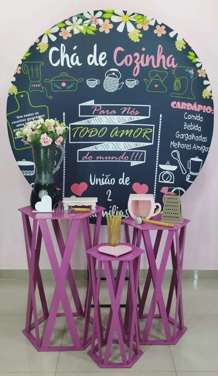 Kit Chá de Cozinha Numero 3 - pampegueemonte