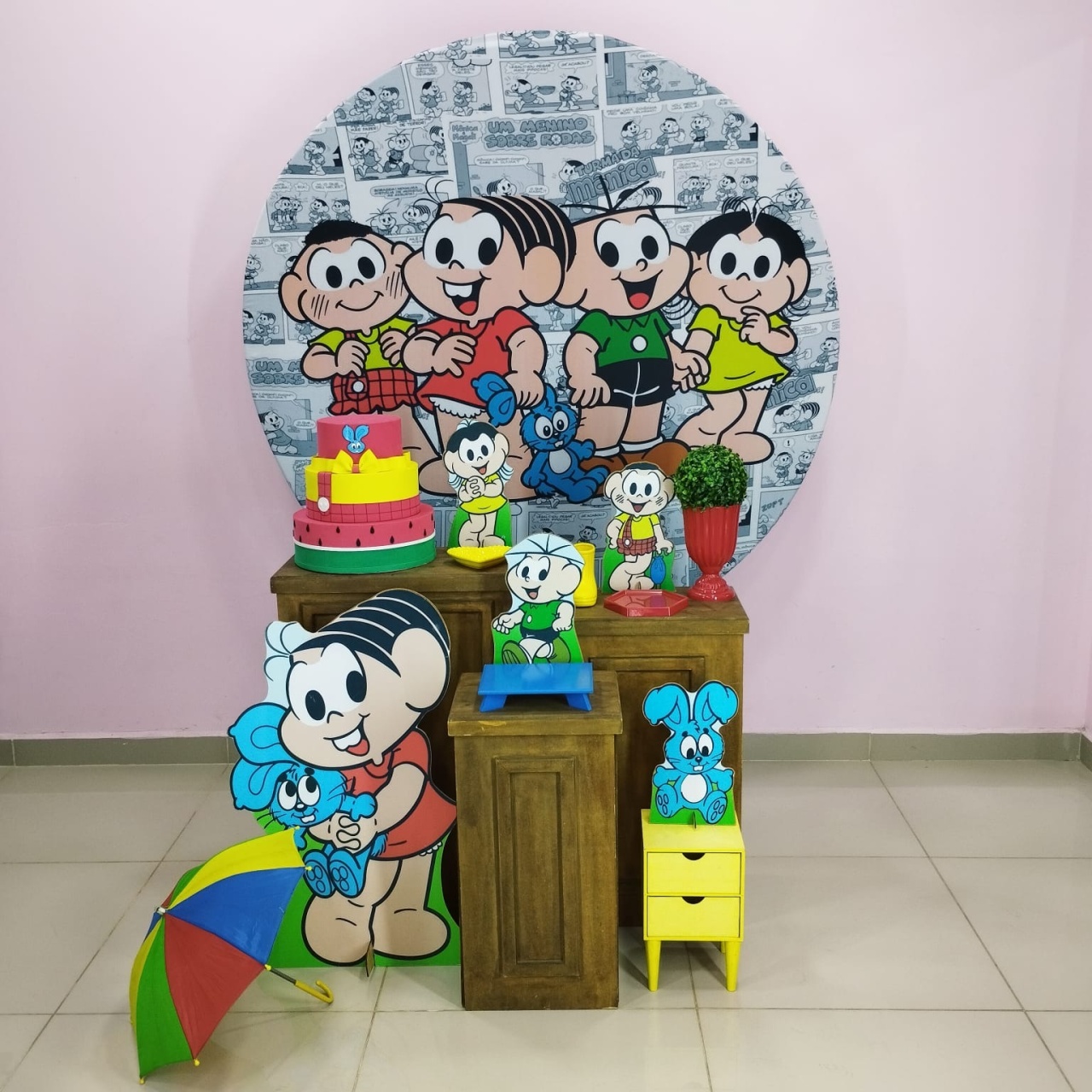 Kit Turma da Monica Numero 2 - pampegueemonte