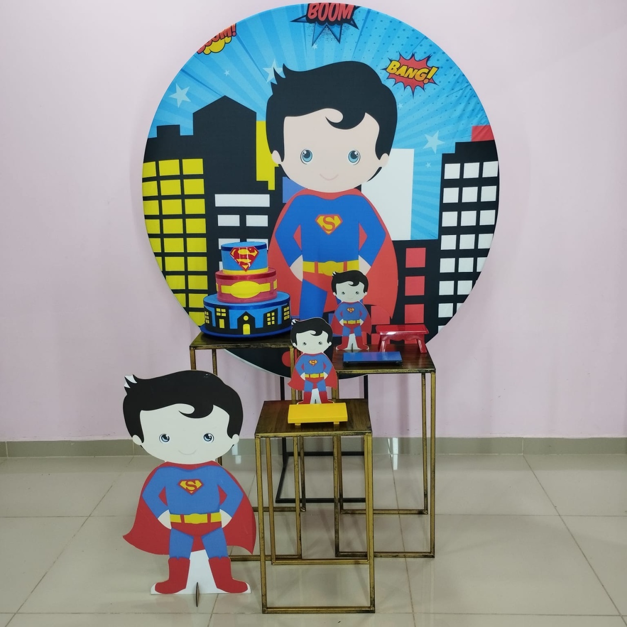 Kit Super Homem Numero 2 - pampegueemonte