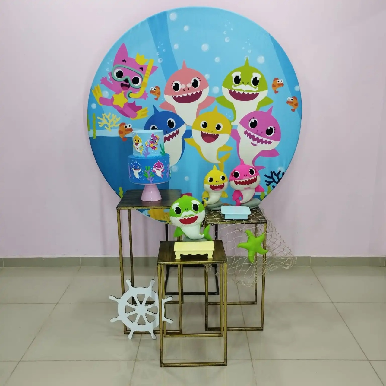 Kit Baby Shark Numero 9 - pampegueemonte