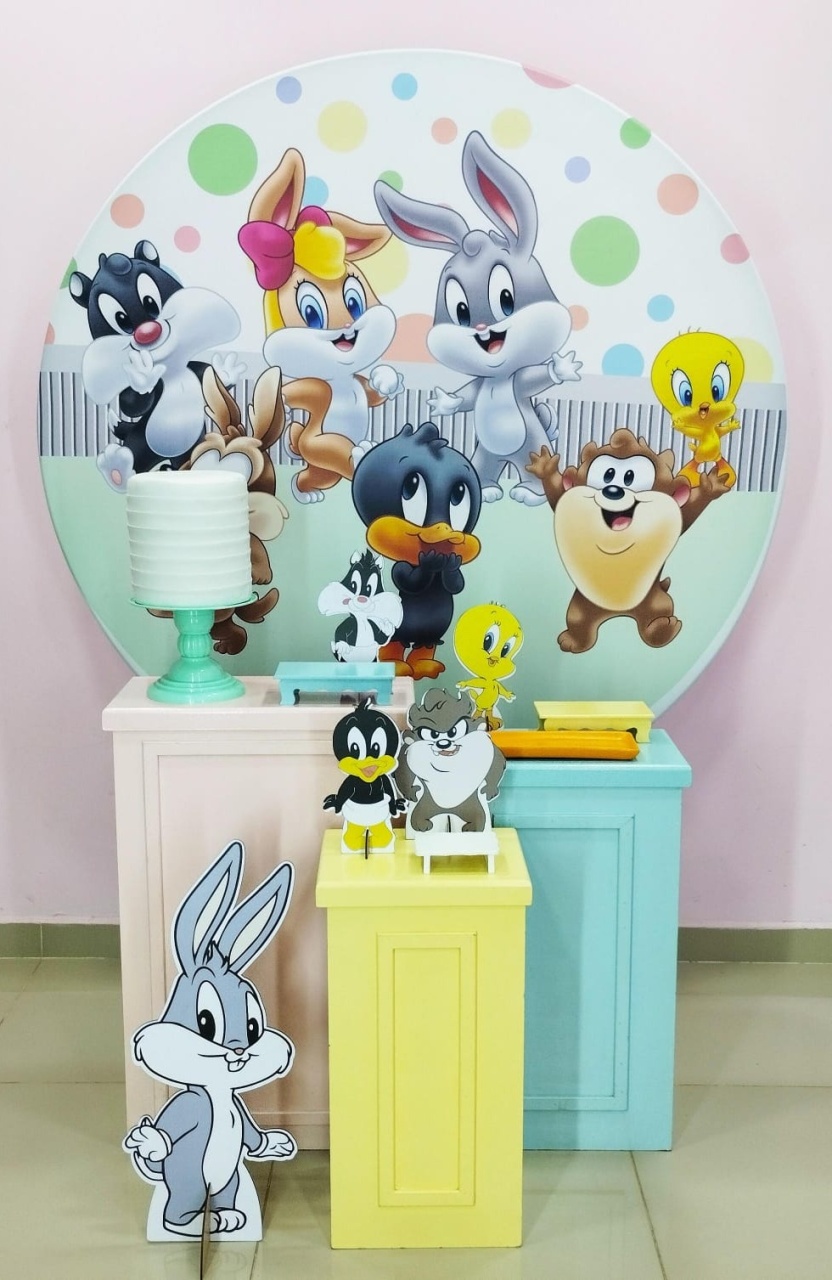 Kit Looney Tunes Baby Numero 8 - pampegueemonte