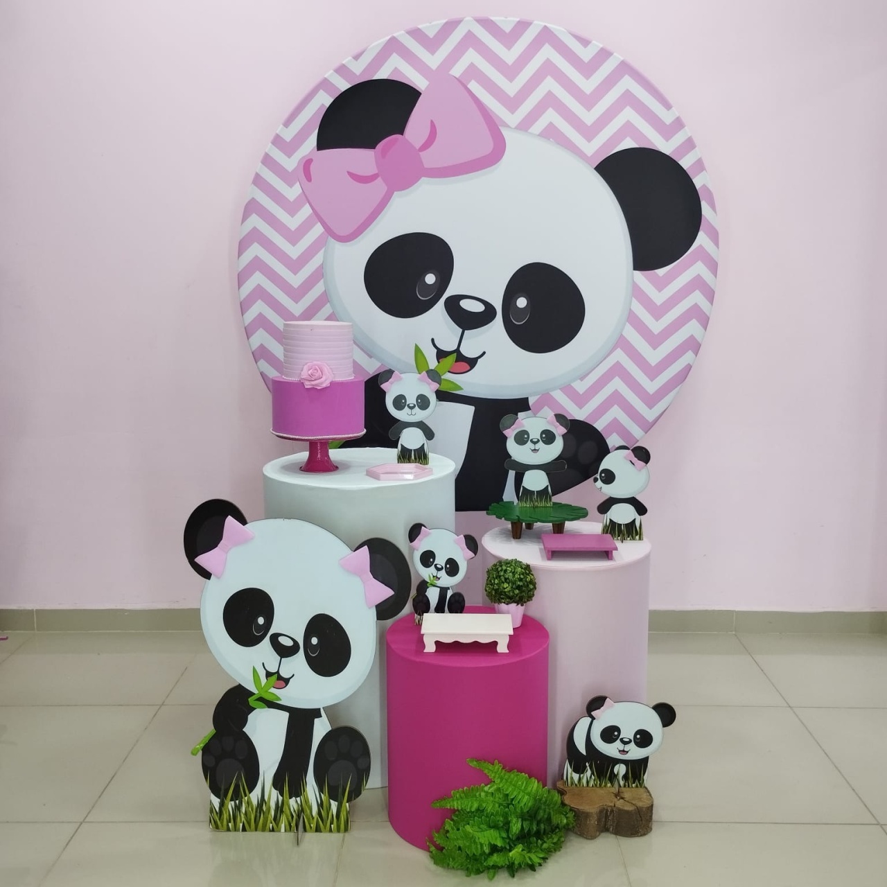 Kit Urso Panda Numero 2 - pampegueemonte