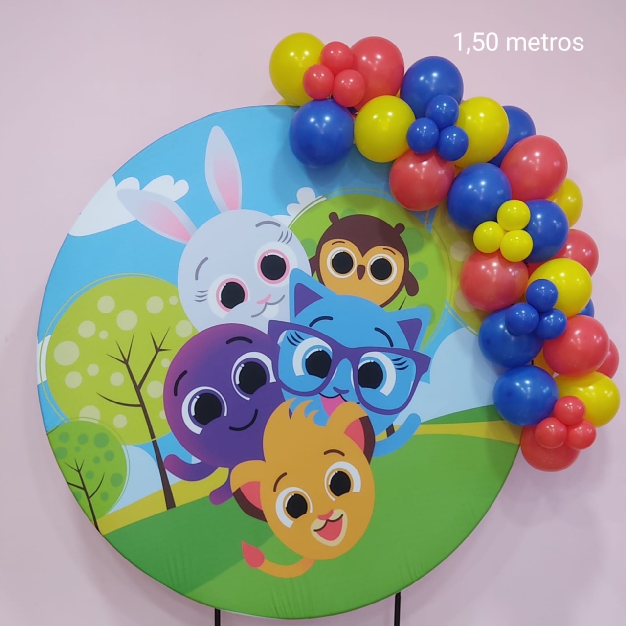 Arco de Balões 1,50 Metros Bolofofo - pampegueemonte