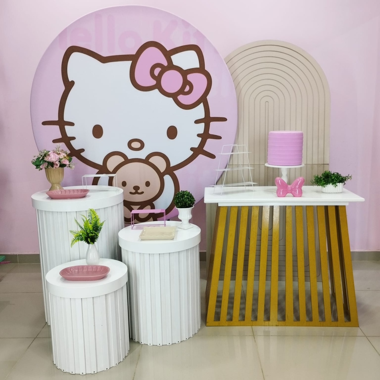 Kit Hello Kitty Numero 1 - pampegueemonte