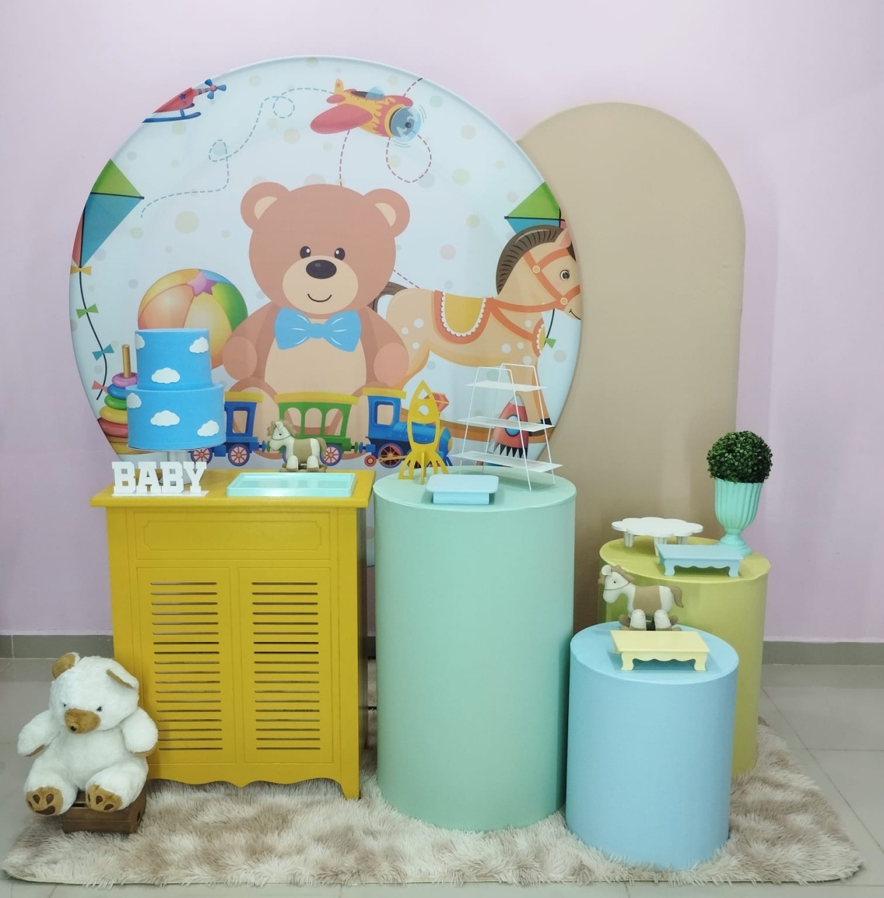 Kit Urso Brinquedo Numero 2 - pampegueemonte