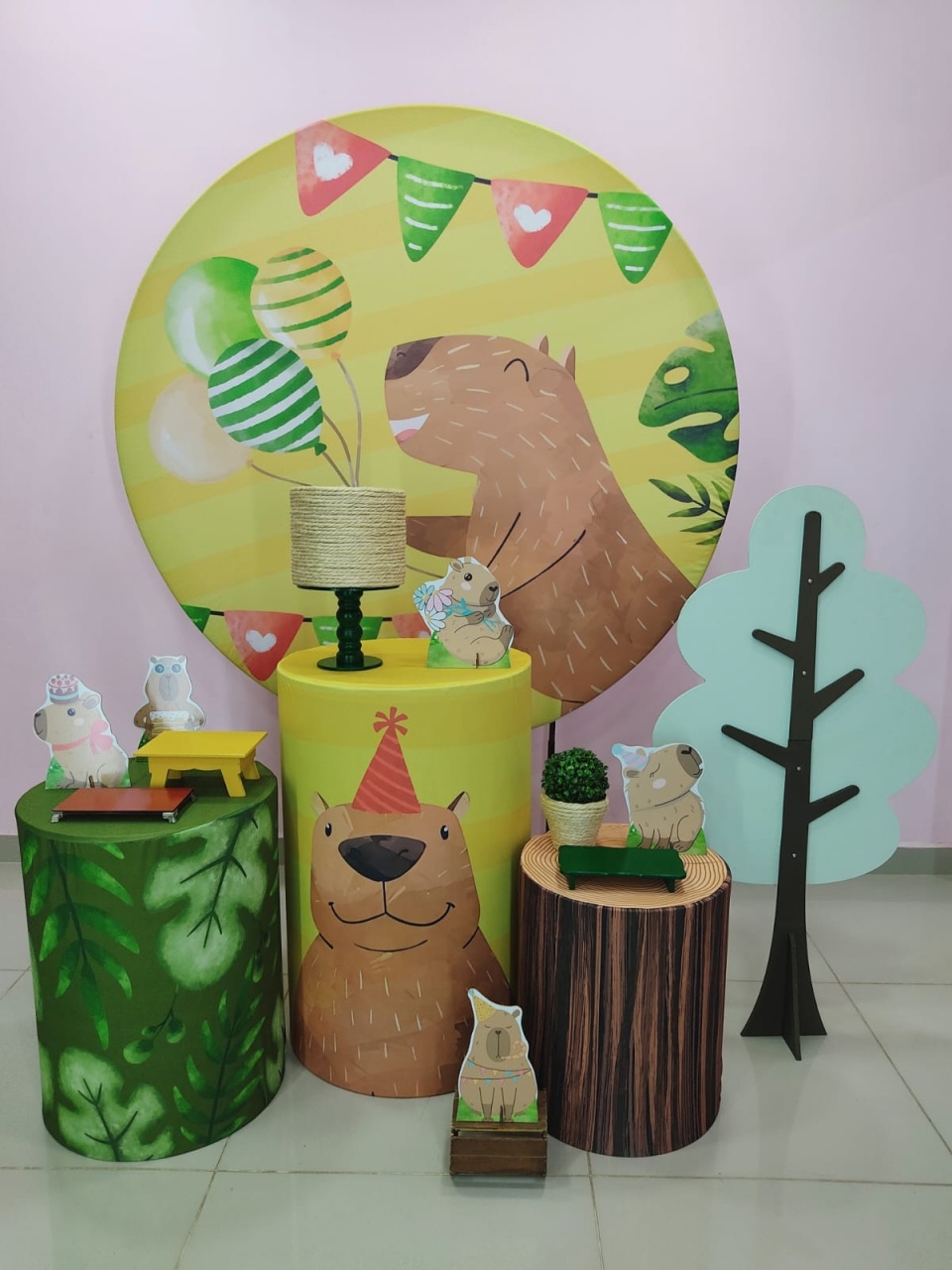 Kit Capivara Número 3 - pampegueemonte