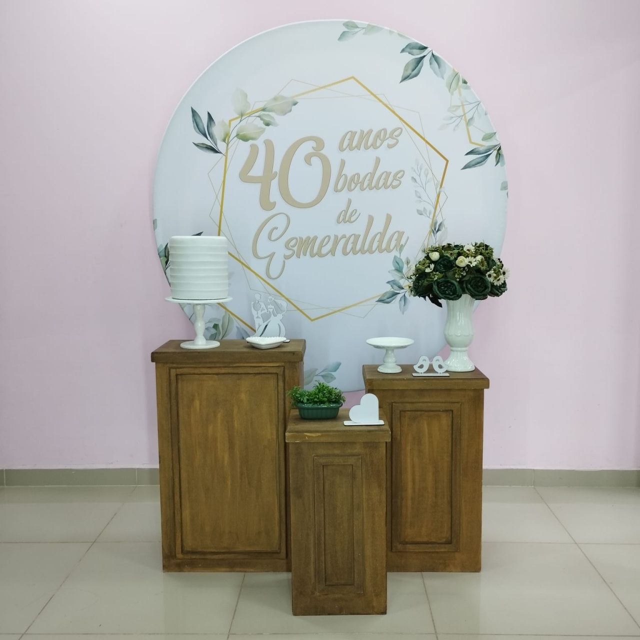 Kit Bodas de Esmeralda Numero 8 - pampegueemonte