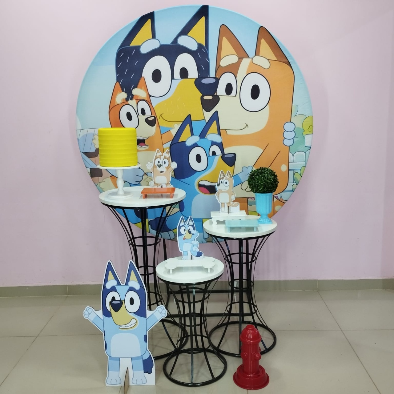 Kit Bluey Bingo Numero 6 - pampegueemonte
