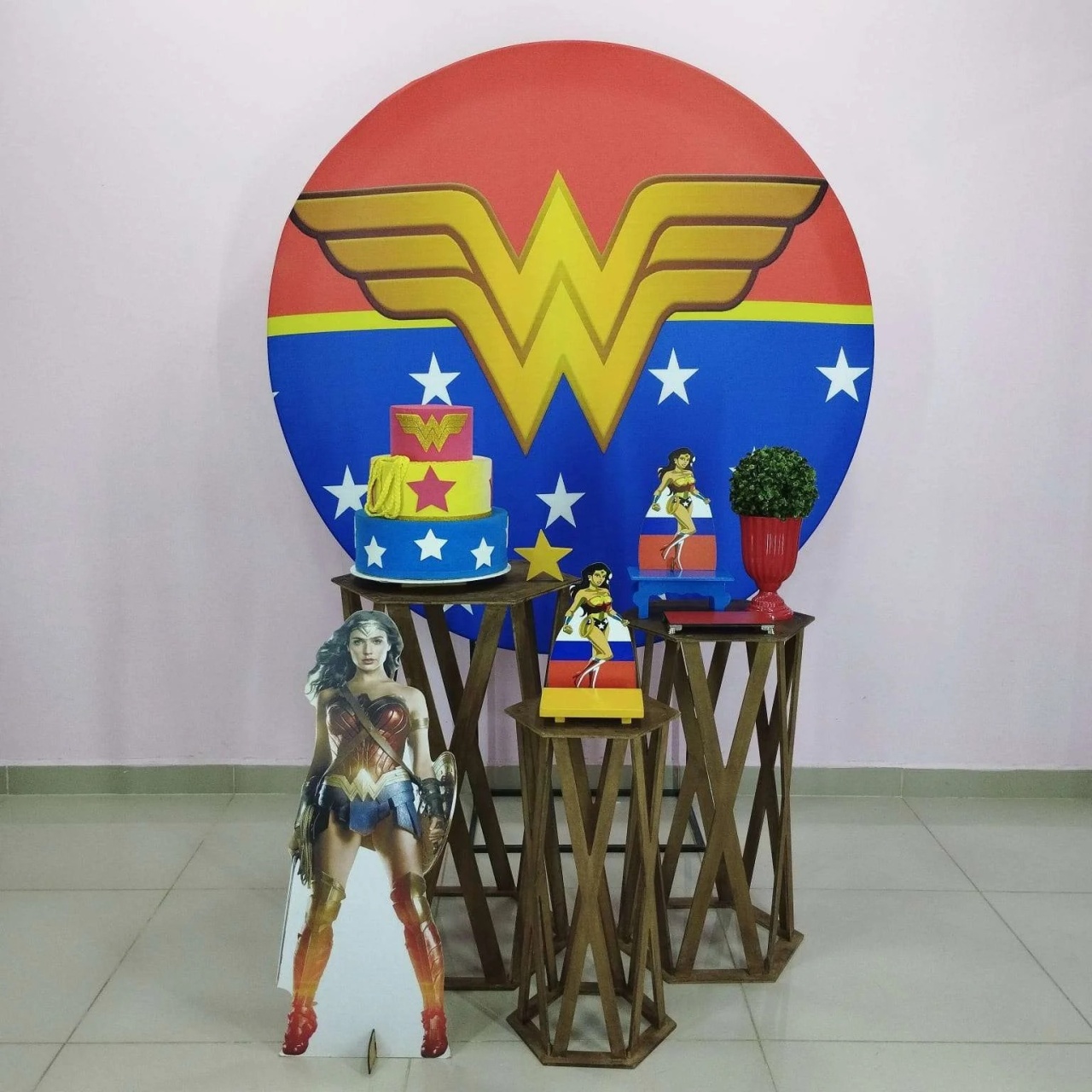 Kit Mulher Maravilha Numero 10 - pampegueemonte