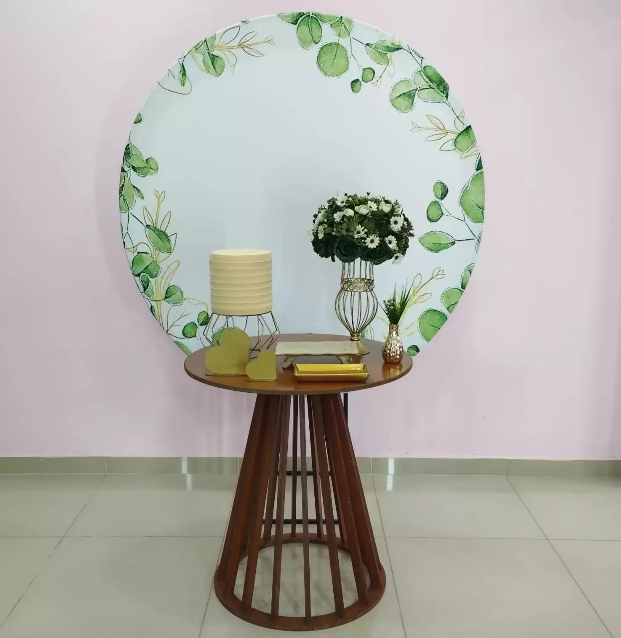 Kit Adulto Floral Verde Numero 9 - pampegueemonte