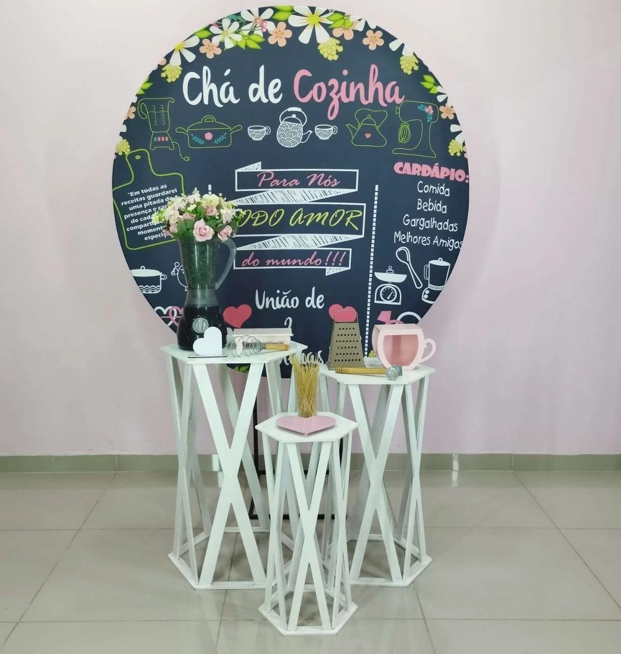 Kit Chá de Cozinha Numero 8 - pampegueemonte