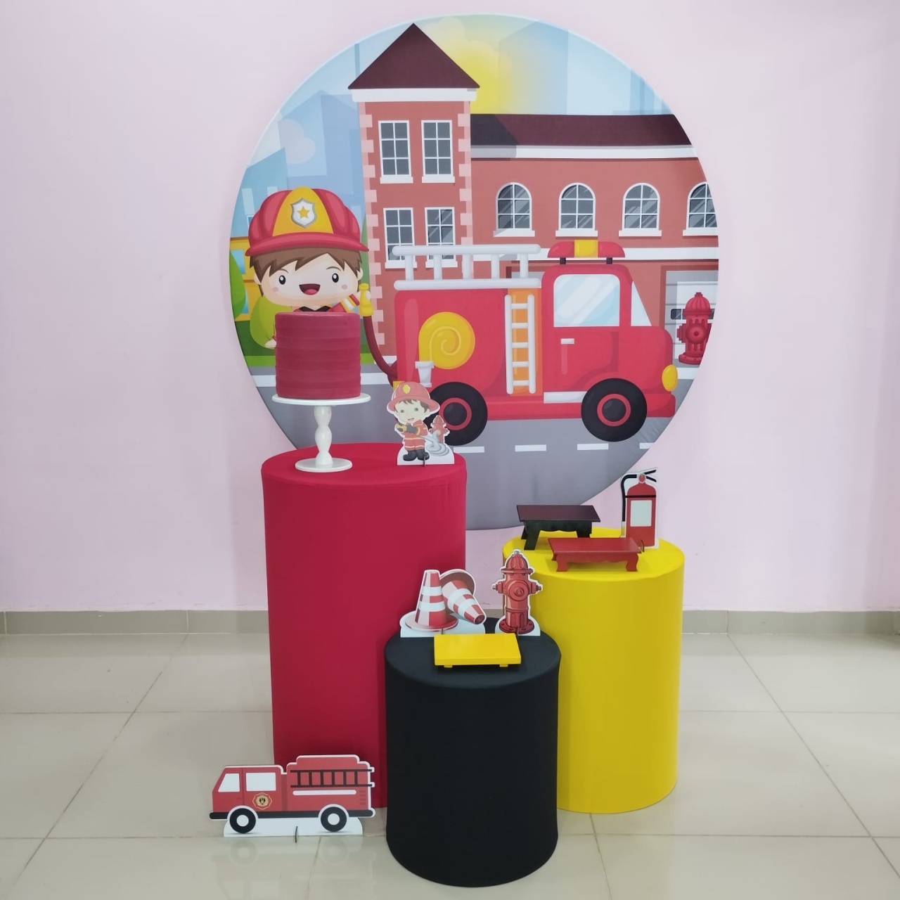 Kit Bombeiro Numero 9 - pampegueemonte