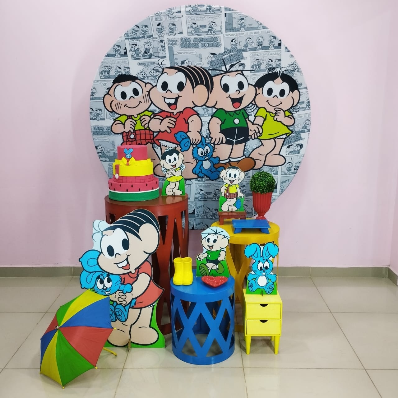 Kit Turma da Monica Numero 9 - pampegueemonte