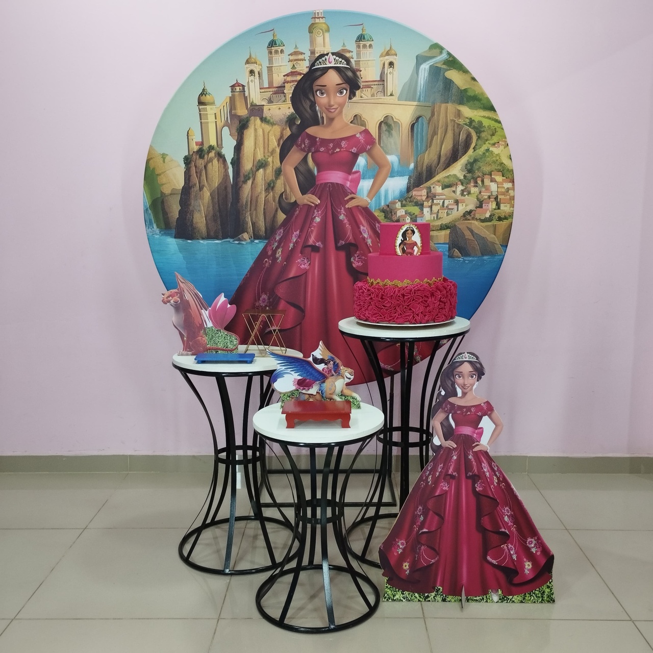 Kit Princesa Elena de Avalor Numero 6 - pampegueemonte