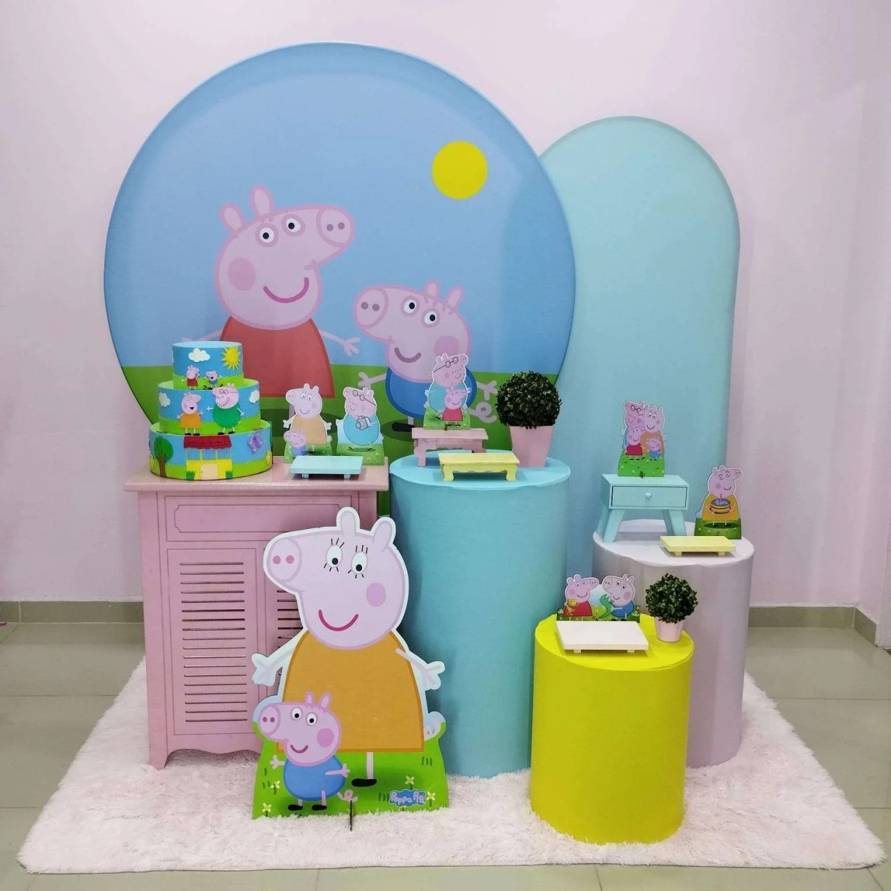 Kit Peppa Pig Numero 3 - pampegueemonte