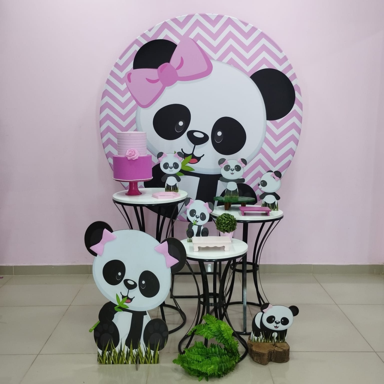 Kit Urso Panda Numero 6 - pampegueemonte