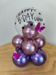 Bubble de Mesa 40Cm de Altura Com Borboleta - imagem 2