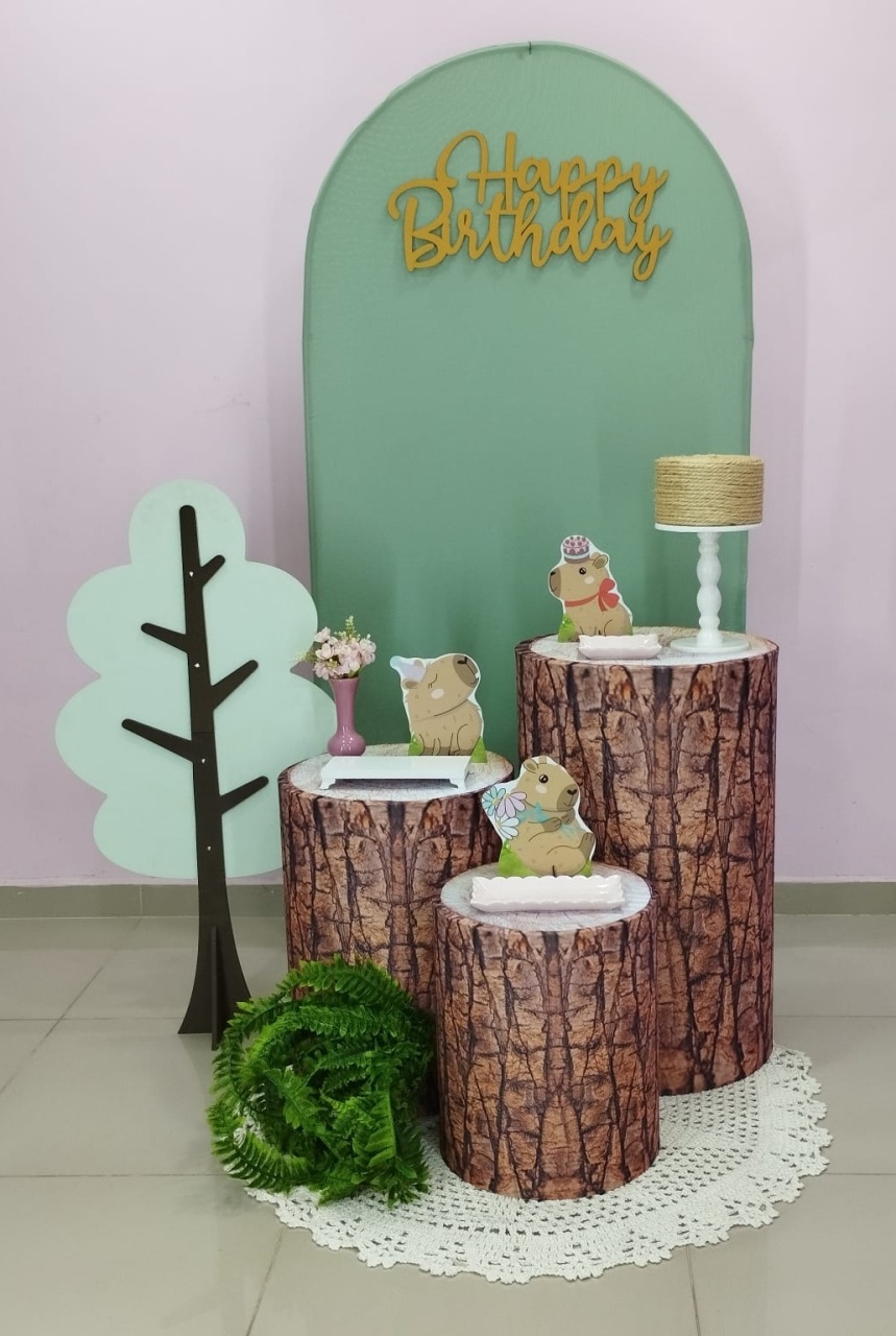 Kit Capivara Número 17 - pampegueemonte