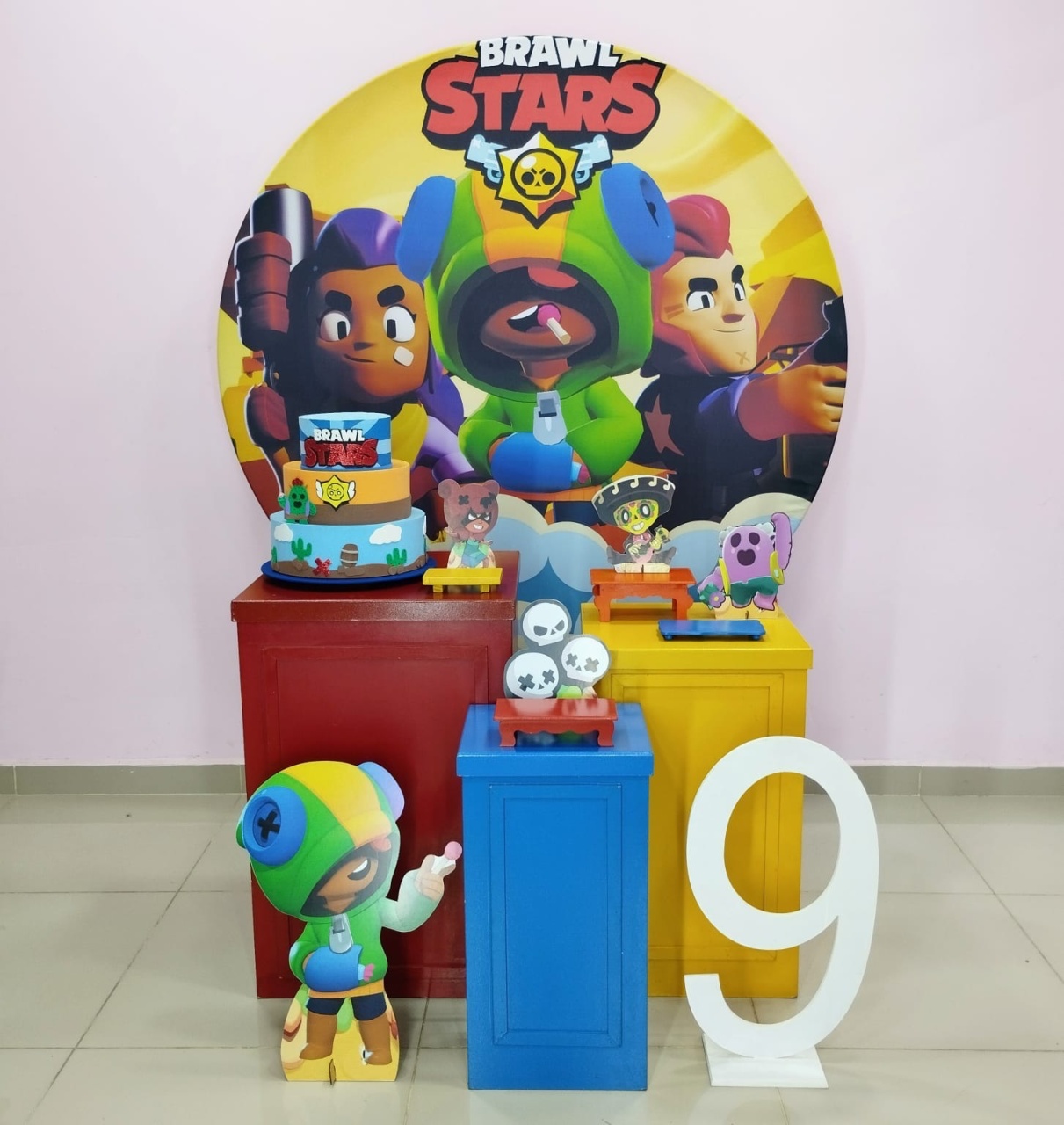 Kit Brawl Stars Numero 5 - pampegueemonte