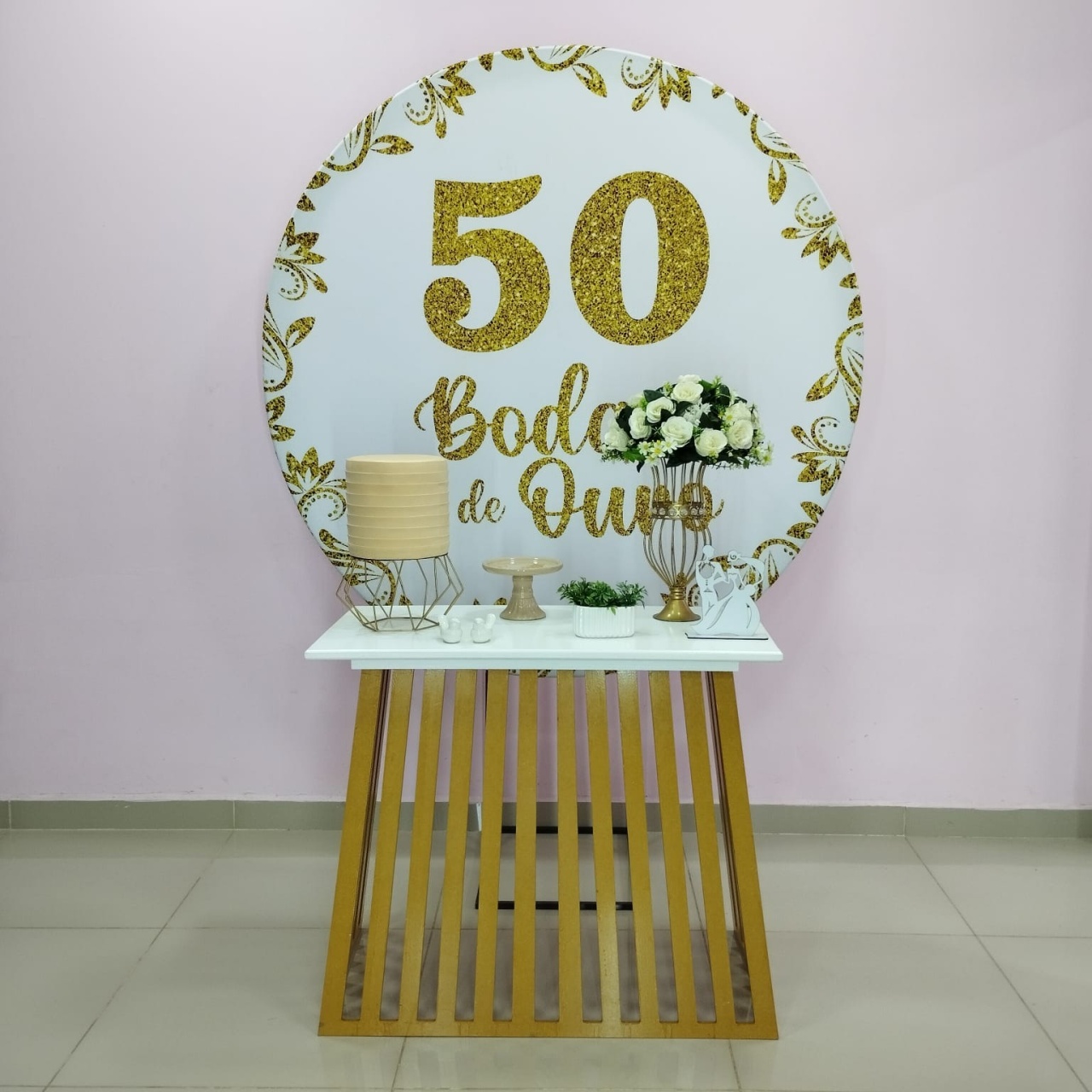 Kit Bodas de Ouro Numero 7 - pampegueemonte