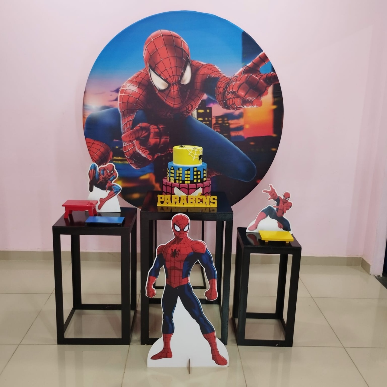 Kit Homem Aranha Numero 1 - pampegueemonte