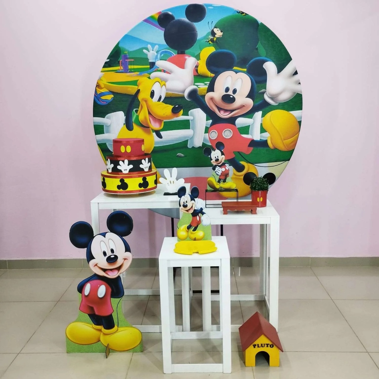 Kit Mickey Numero 5 - pampegueemonte