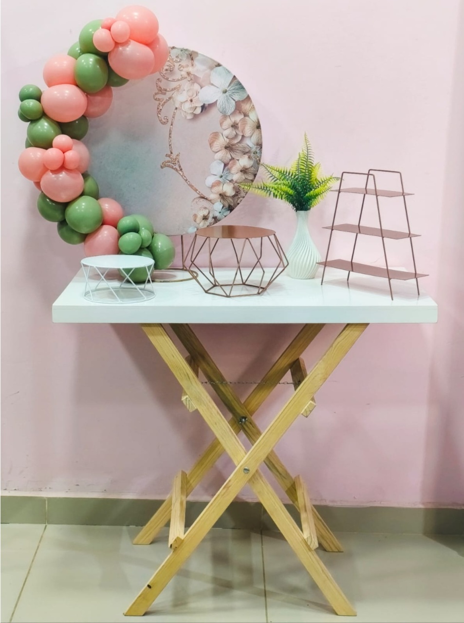 Mini Kit Floral (Prata) - pampegueemonte