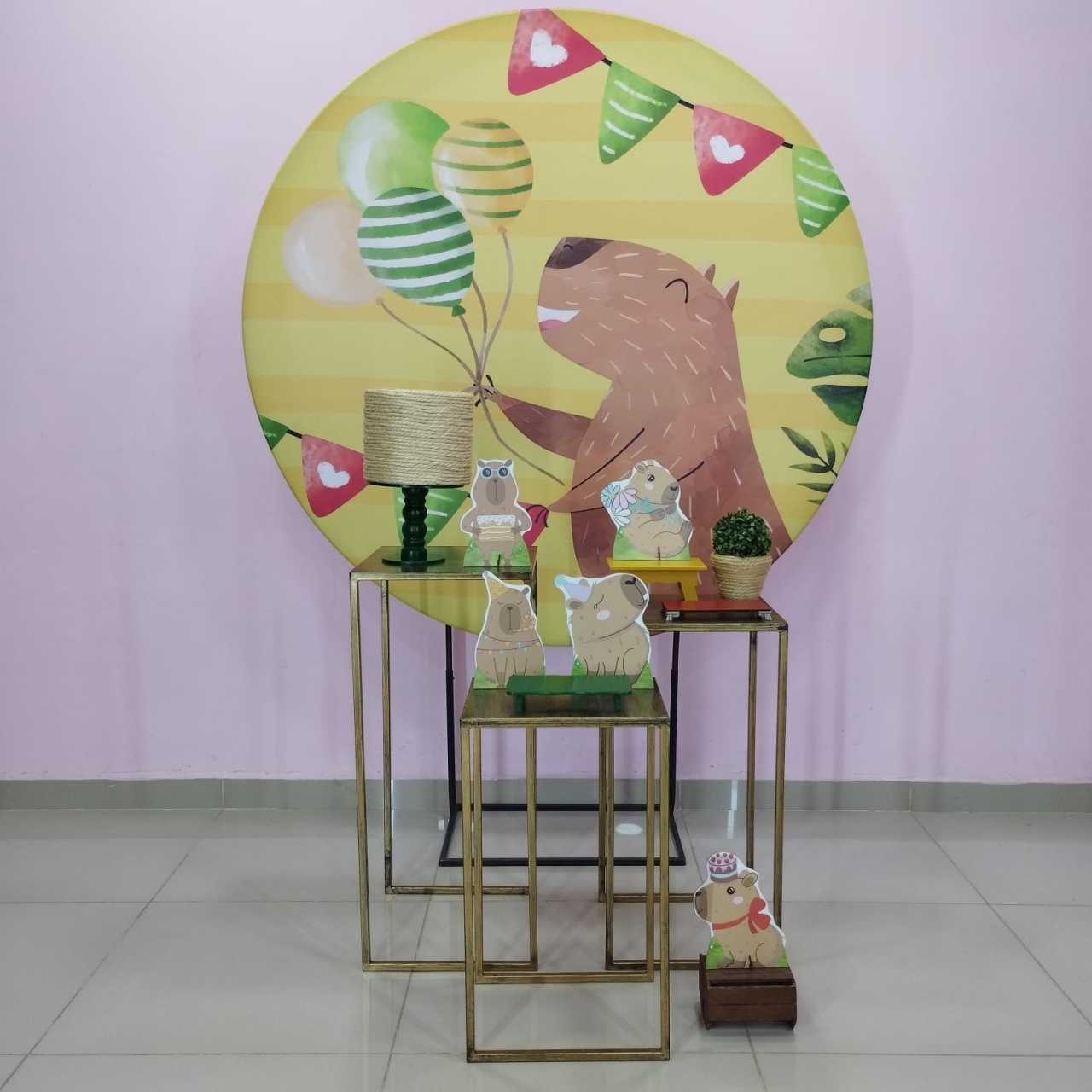 Kit Capivara Número 8 - pampegueemonte