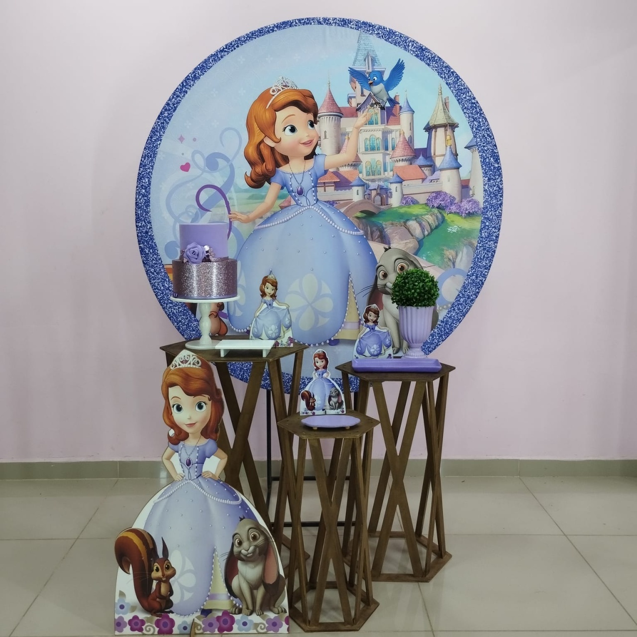 Kit Princesa Sofia Numero 6 - pampegueemonte