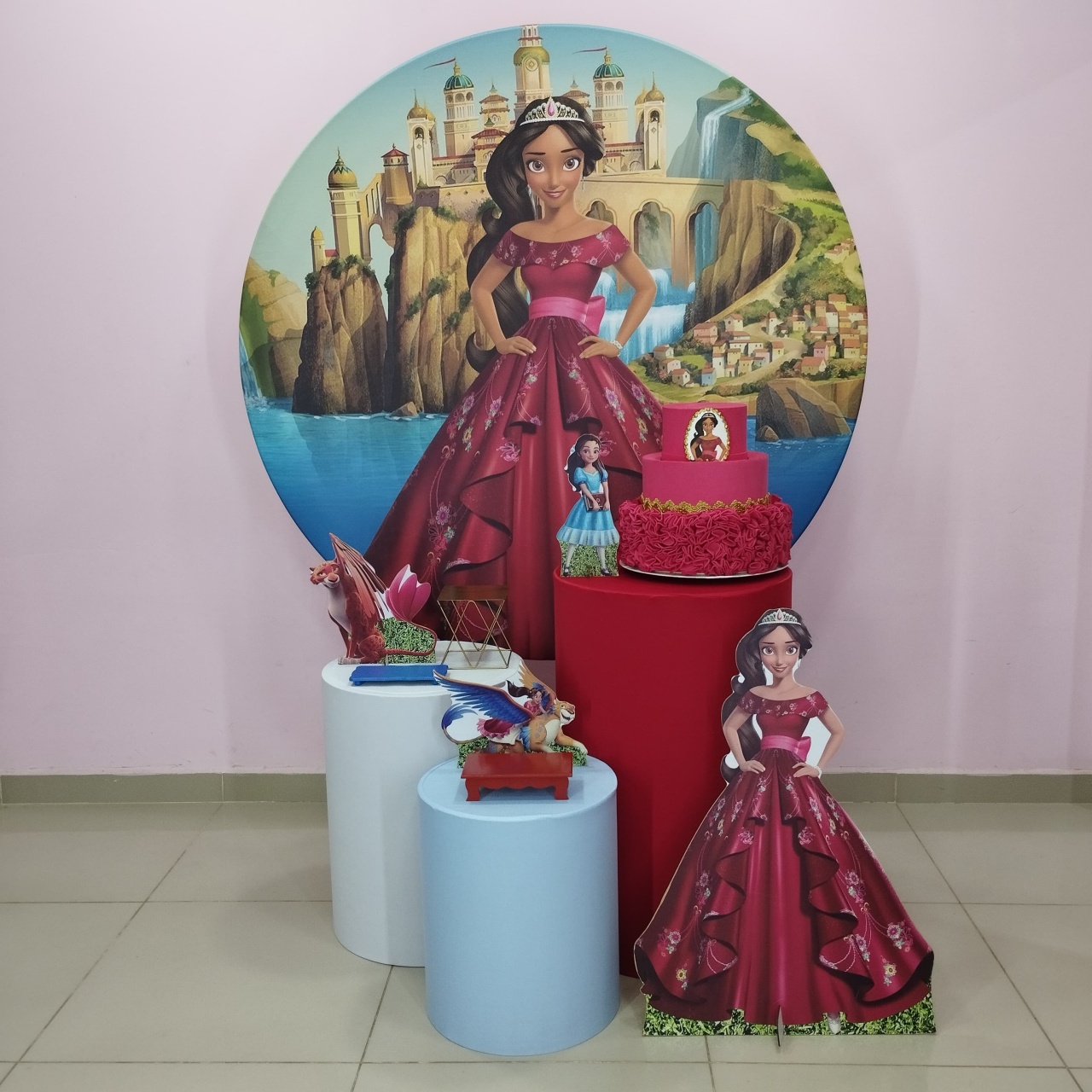 Kit Princesa Elena de Avalor Numero 7 - pampegueemonte