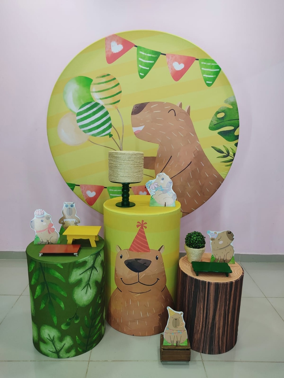 Kit Capivara Número 2 - pampegueemonte