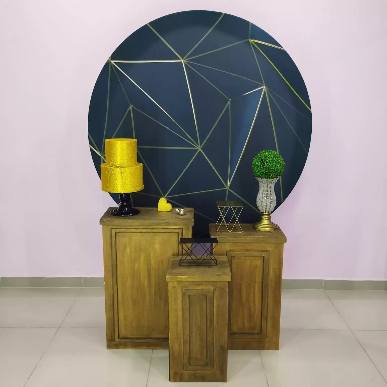 Kit Adulto Preto E Dourado Numero 1 - pampegueemonte