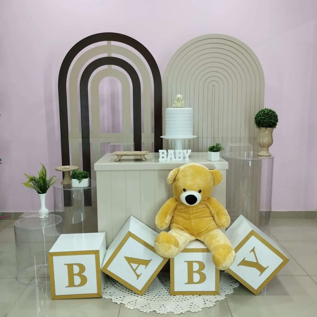 Kit Chá de Bebe Nude Numero 6 - pampegueemonte