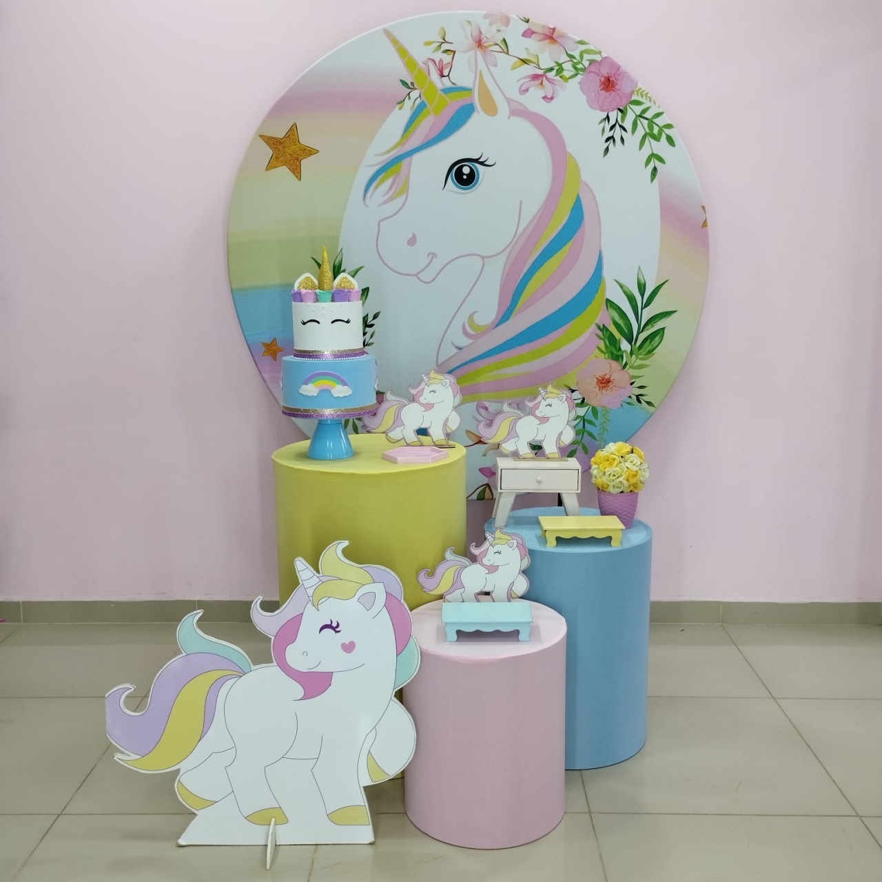 Kit Unicornio Numero 4 - pampegueemonte