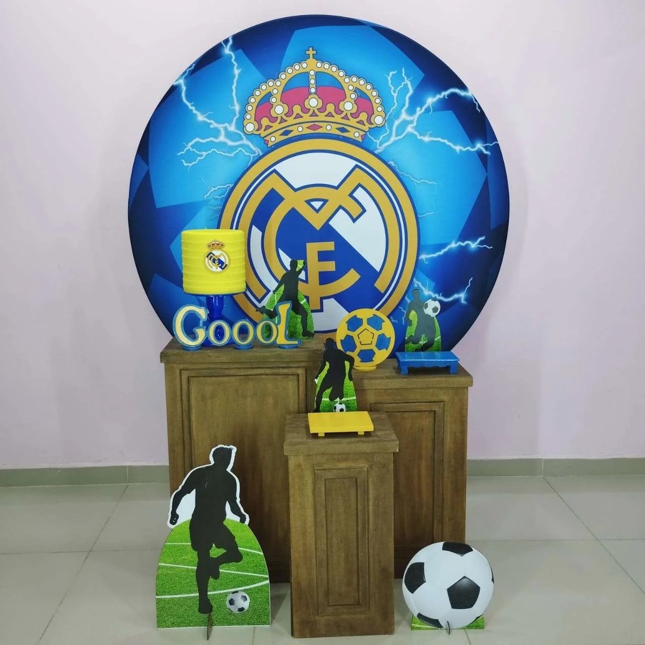 Kit Futebol Real Madrid Numero 1 - pampegueemonte