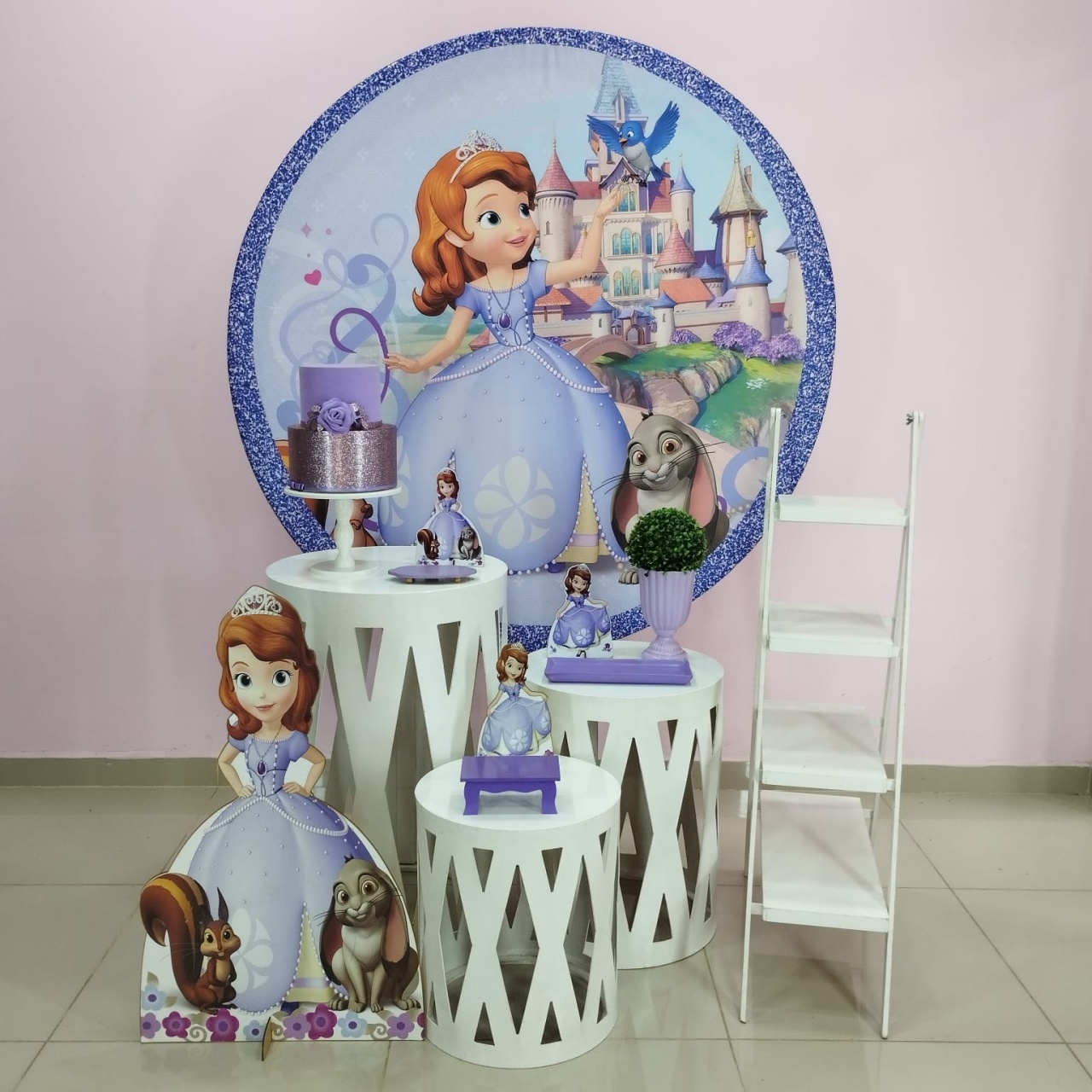 Kit Princesa Sofia Numero 3 - pampegueemonte