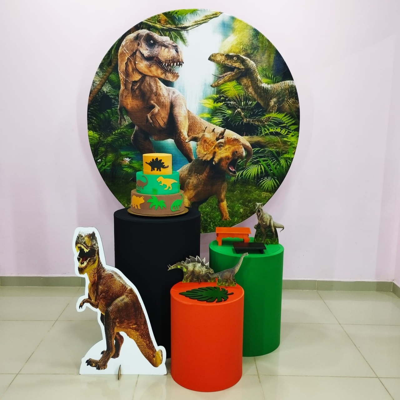 Kit Dinossauro Jurassic Park Numero 19 - pampegueemonte