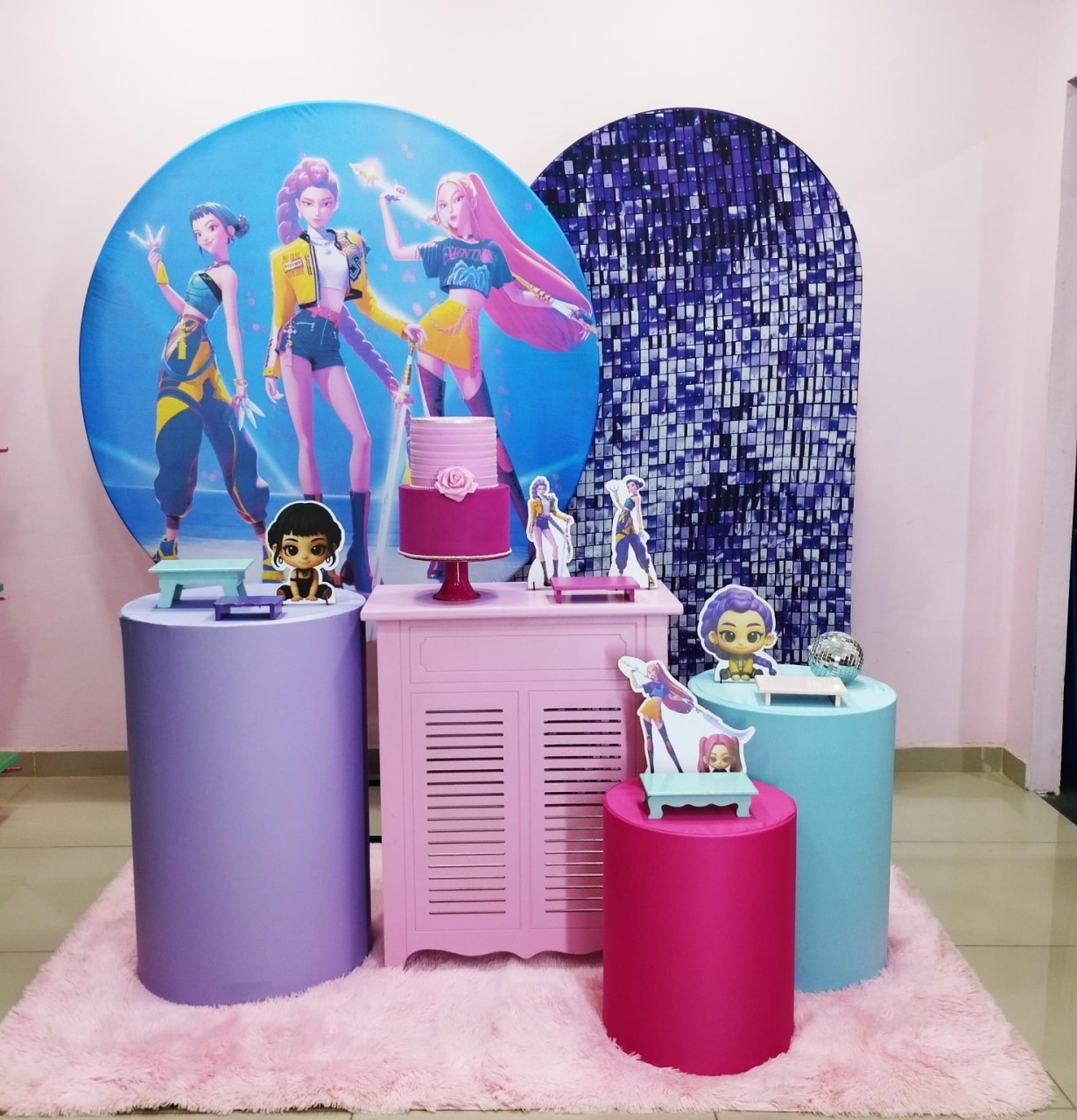 Kit Guerreiras K-Pop Numero 8 - pampegueemonte