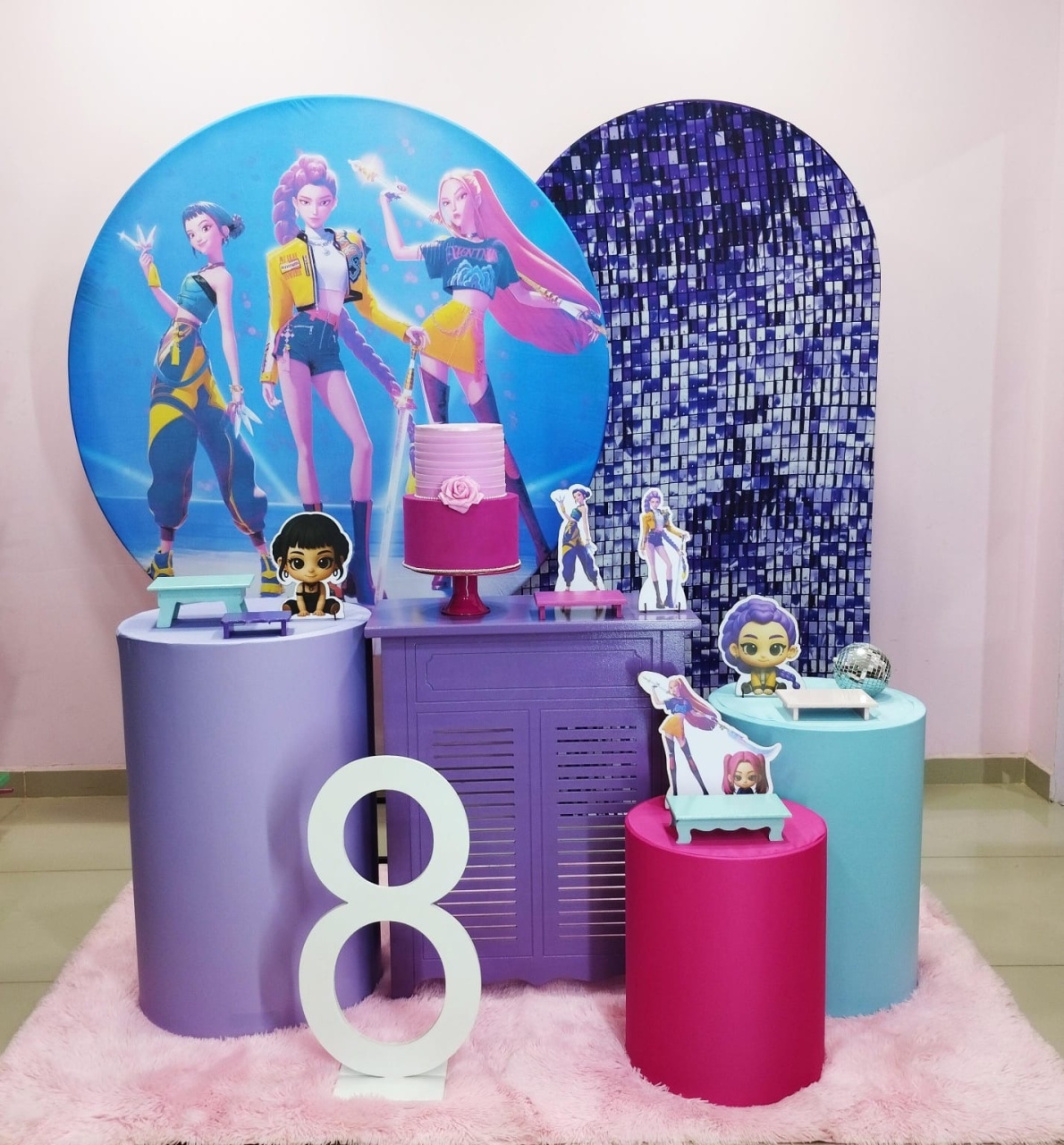 Kit Guerreiras K-Pop Numero 6 - pampegueemonte