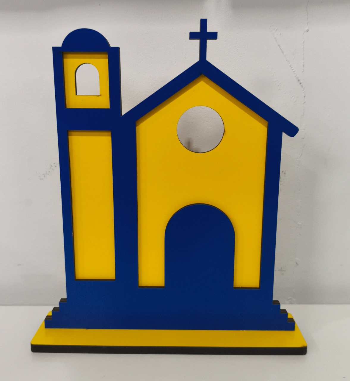 Enfeite Festa Junina Igreja Em Mdf   - pampegueemonte