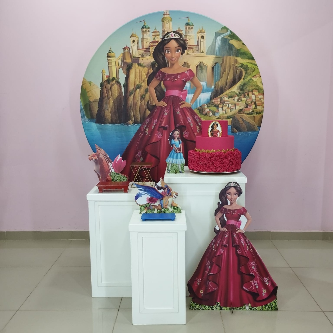 Kit Princesa Elena de Avalor Numero 1 - pampegueemonte