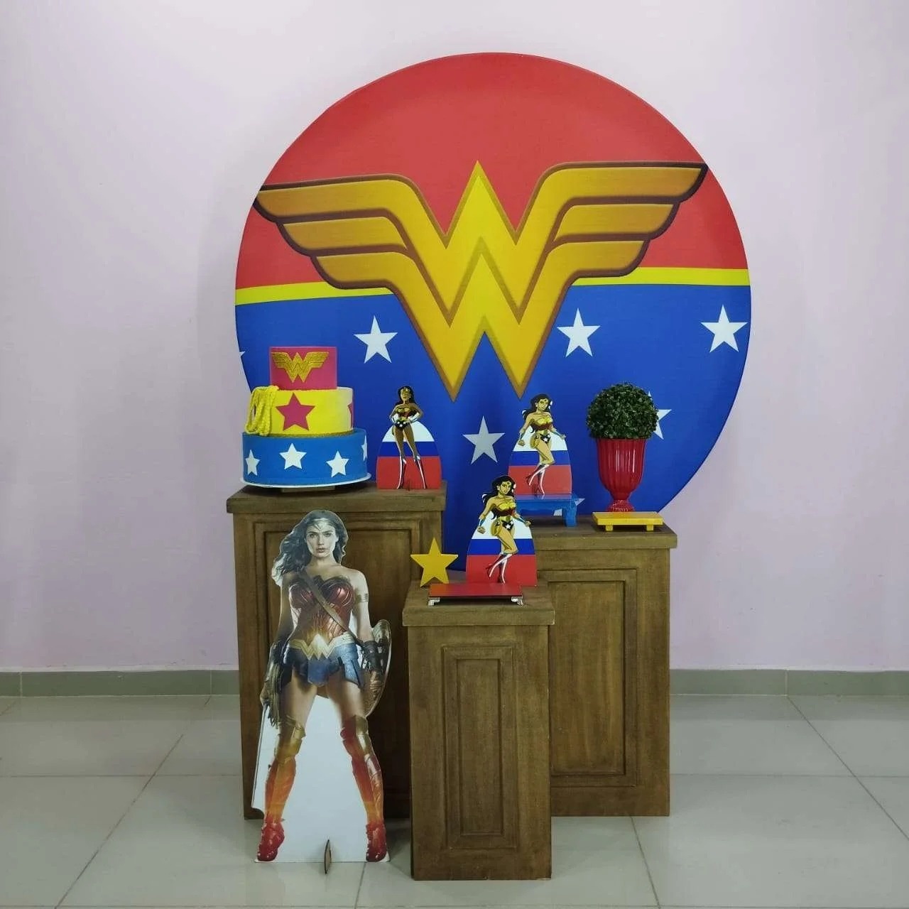 Kit Mulher Maravilha Numero 4 - pampegueemonte
