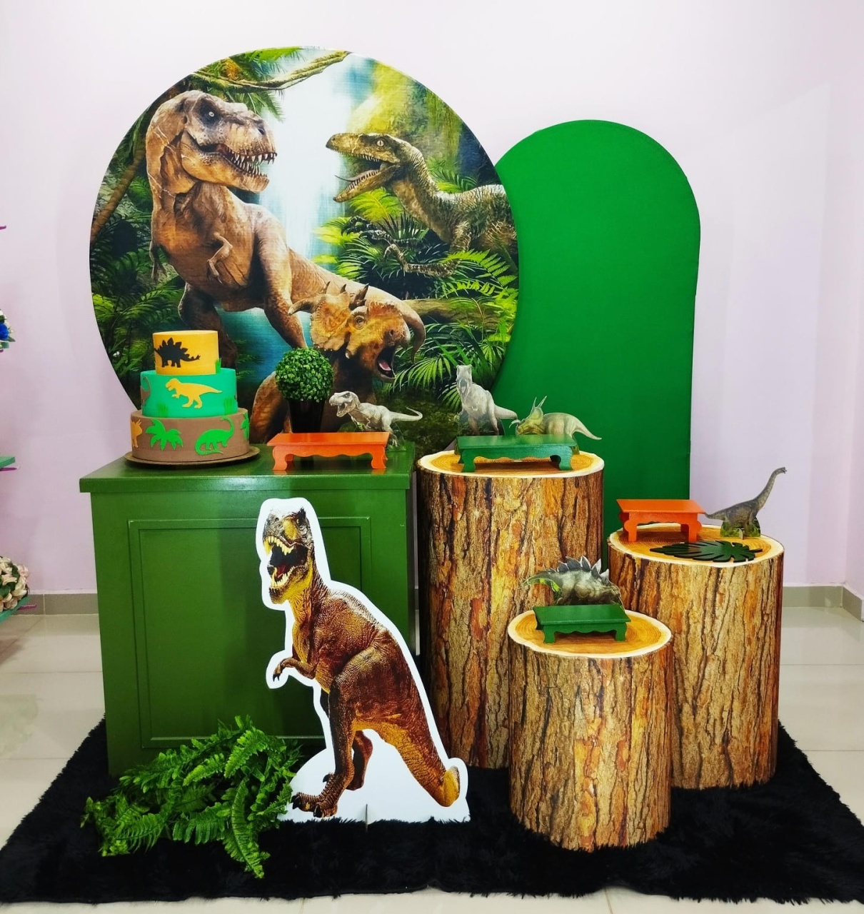 Kit Dinossauro Jurassic Park Numero 15 - pampegueemonte
